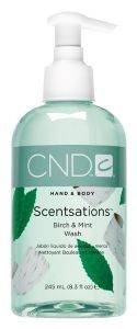 ÁÖÑÏËÏÕÔÑÏ CND SCENTSATIONS, BIRCH & MINT 245ML ÁÖÑÏËÏÕÔÑÏ CND SCENTSATIONS, BIRCH & MINT 245ML