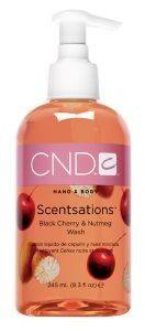 ÁÖÑÏËÏÕÔÑÏ CND SCENTSATIONS, BLACK CHERRY & NUTMEG 245ML ÁÖÑÏËÏÕÔÑÏ CND SCENTSATIONS, BLACK CHERRY & NUTMEG 245ML