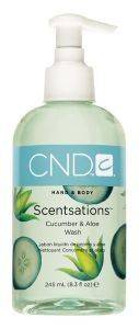 ���������� CND SCENTSATIONS, COCUMBER & ALOE 245ML