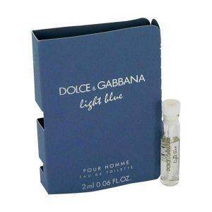 DOLCE & GABBANA LIGHT BLUE, EAU DE TOILETTE SPRAY 2ML (SAMPLE)