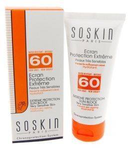 EXTREME PROTECTION SUN BLOCK SPF60 BY SOSKIN PARIS EXTREME PROTECTION SUN BLOCK SPF60 BY SOSKIN PARIS