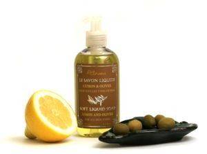 ATTIRANCE, LEMON AND OLIVES LIQUID SOAP 250ML