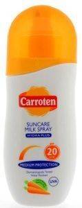 CARROTEN SUNCARE MILK SPRAY SPF20 CARROTEN SUNCARE MILK SPRAY SPF20