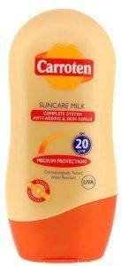 CARROTEN SUNCARE MILK, COMPLETE SYSTEM SPF20