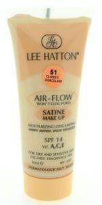 MAKE-UP LEE HATTON, AIR-FLOW SATINE NO 51 CLASSIC PORCELAIN (30 ML) MAKE-UP LEE HATTON, AIR-FLOW SATINE NO 51 CLASSIC PORCELAIN (30 ML)
