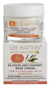 ΕΝΥΔΑΤΙΚΗ ΚΡΕΜΑ LEE HATTON, 24-HOUR ANTI-OXIDANT 50ML ΕΝΥΔΑΤΙΚΗ ΚΡΕΜΑ LEE HATTON, 24-HOUR ANTI-OXIDANT 50ML