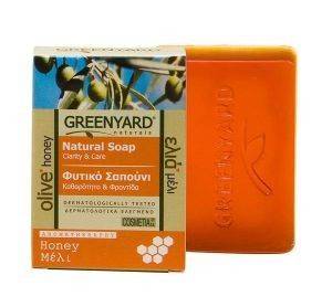 NATURAL SOAP HONEY, ΦΥΤΙΚΟ ΣΑΠΟΥΝΙ ΜΕΛΙ, BY GREENYARD (100 ML) NATURAL SOAP HONEY, ΦΥΤΙΚΟ ΣΑΠΟΥΝΙ ΜΕΛΙ, BY GREENYARD (100 ML)