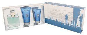 AZZARO CHROME GIFT SET (EDT 30ML + A/S BALM 30ML + SHAMPOO 50ML)