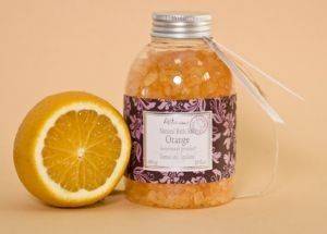 ATTIRANCE, ORANGE BATH SALT 600GR ATTIRANCE, ORANGE BATH SALT 600GR