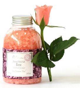 ATTIRANCE, ROSE BATH SALT 600GR ATTIRANCE, ROSE BATH SALT 600GR