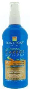   RONA ROSS, CARROT SUNTAN SPRAY DEFENDING  SPF 6 160ML