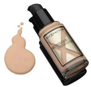 MAKE-UP MAX FACTOR, SECOND SKIN FOUNDATION NO 045 WARM ALMOND 30ML