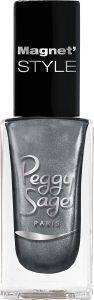 ΒΕΡΝΙΚΙ ΝΥΧΙΩΝ PEGGY SAGE MAGNET STYLE MAGICAL SILVER ΒΕΡΝΙΚΙ ΝΥΧΙΩΝ PEGGY SAGE MAGNET STYLE MAGICAL SILVER