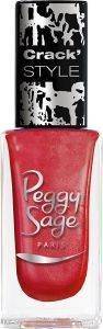   PEGGY SAGE CRACK\' STYLE SHINY RED