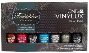 ΒΕΡΝΙΚΙA ΝΥΧΙΩΝ CND VINYLUX FORBIDDEN SET 7TMX ΒΕΡΝΙΚΙA ΝΥΧΙΩΝ CND VINYLUX FORBIDDEN SET 7TMX