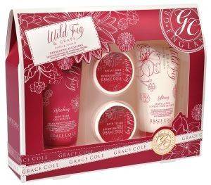 SET  GRACE COLE WILD FIG & GRAPE REFRESHING PLEASURES