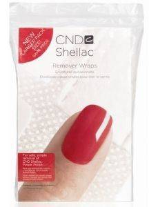 CND SHELLAC REMOVER WRAPS 250