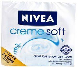 ΚΡΕΜΟΣΑΠΟΥΝΟ NIVEA CREME SOFT 3ΠΛΑΚΕΣX100GR ΚΡΕΜΟΣΑΠΟΥΝΟ NIVEA CREME SOFT 3ΠΛΑΚΕΣX100GR