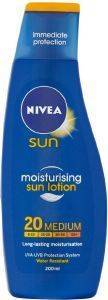 NIVEA ΑΝΤΗΛΙΑΚΗ ΛΟΣΙΟΝ NIVEA SUN CARING SPF 20 200ML