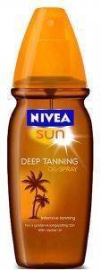 ��������� ���� NIVEA SUN DEEP TANNING SPRAY SPF 0 150 ML