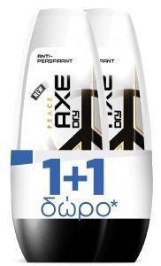 ΑΠΟΣΜΗΤΙΚΟ ΑΝΔΡΙΚΟ AXE PEACE ROLLON 50ML 1+1ΔΩΡΟ ΑΠΟΣΜΗΤΙΚΟ ΑΝΔΡΙΚΟ AXE PEACE ROLLON 50ML 1+1ΔΩΡΟ