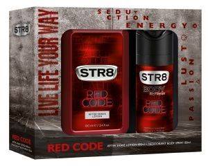 SET STR8 RED CODE AFTER SHAVE 100ML+  150ML