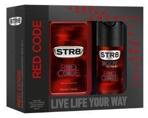 SET STR8  RED CODE  EAU DE TOILETTE 100ML+  150ML