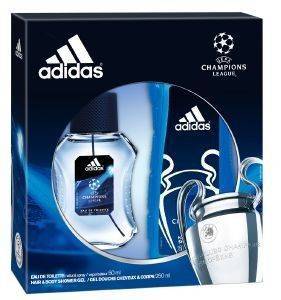 SET ADIDAS UEFA 2 GIFTSET EDT+DEO+SG2  BAG