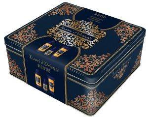 SET  TESORI D\' ORIENTE TIN BOX ASSORTED X14 AEGYPUS (EAU 50 ML+BATH 500ML+SHOWER 250 ML)