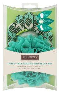 ECOTOOLS ΣΦΟΥΓΓΑΡΙ ΣΩΜΑΤΟΣ ECOTOOLS THREE-PIECE SOOTHE AND RELAX