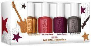   ESSIE FALL COLLECTION 4X5ML [LEGGY LEGEND,WITH THE BAND,IN THE LOBBY,FROCK N ROLL]