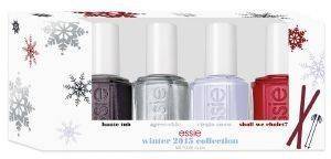   ESSIE WINTER COLLECTION 4X5ML [APRES CHIC,VIRGIN SNOW,HAUTE TUB,SHALL CHALET]