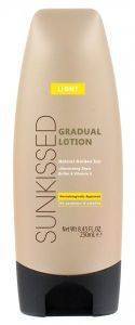   SUNKISSED GRADUAL TANNING LOTION LIGHT BRONZE 250ML