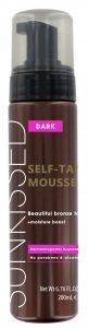 A SUNKISSED SELF-TAN MOUSSE DARK BRONZE 200ML