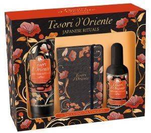 SET TESORI D\' ORIENTE JAPANESE RITUALS  EDT 100ML+SC 250ML+