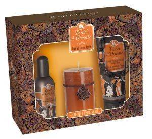 SET TESORI D\' ORIENTE FIOR DI LOTO E KARITE (EDT 100ML+SC 250ML+����)