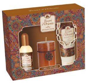 SET TESORI D\' ORIENTE BYZANTIUM  EDT 100ML+SC 250ML+