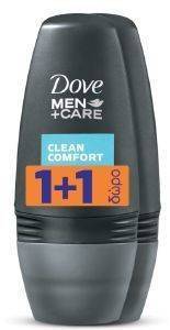 ΑΠΟΣΜΗΤΙΚΟ ΑΝΔΡΙΚΟ DOVE DEO CLEAN COMFORT ROLL ON 50ML 1+1ΔΩΡΟ ΑΠΟΣΜΗΤΙΚΟ ΑΝΔΡΙΚΟ DOVE DEO CLEAN COMFORT ROLL ON 50ML 1+1ΔΩΡΟ