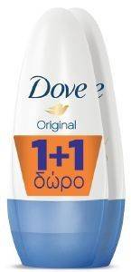   DOVE DEO ROLL ON 50ML 1+1