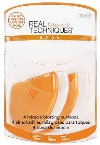 ΣΦΟΥΓΓΑΡΑΚΙ REAL TECHNIQUES MIRACLE BLOTTING CUSHIONS 4ΤΕΜ ΣΦΟΥΓΓΑΡΑΚΙ REAL TECHNIQUES MIRACLE BLOTTING CUSHIONS 4ΤΕΜ