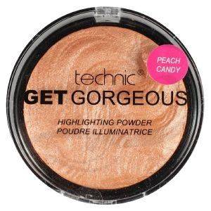 TECHNIC GET GORGEOUS POWDER HIGHLIGHTING PEACH CANDY 12GR
