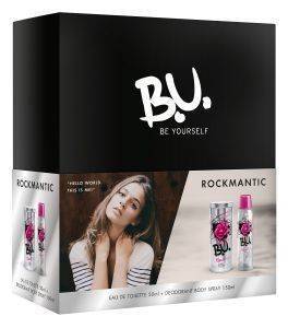  B.U ROCKMANTIC EDT 50ML+ DEO150ML