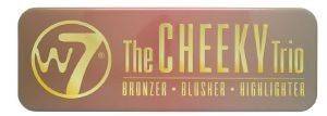 W7 HIGHLIGHTER -BRONZER-BLUSHER W7 CHEEKY TRIO 21GR