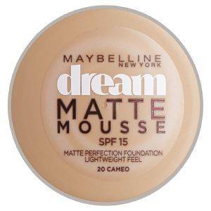 ���� UP MAYBELLINE DREAM MATTE MOUSSE MAKE-UP SPF15 20 CAMEO18ML