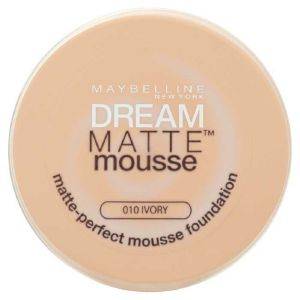 ΜΑΚΕ UP MAYBELLINE DREAM MATTE MOUSSE MAKE-UP SPF15 10 IVORY 18ML ΜΑΚΕ UP MAYBELLINE DREAM MATTE MOUSSE MAKE-UP SPF15 10 IVORY 18ML