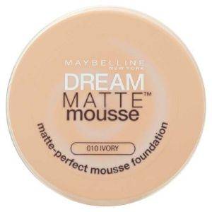  UP MAYBELLINE DREAM MATTE MOUSSE MAKE-UP SPF15  10 IVORY 18ML