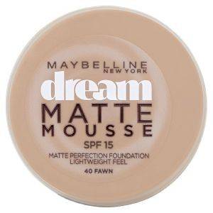  UP MAYBELLINE DREAM MATTE MOUSSE MAKE-UP SPF15 FAWN 40  18ML