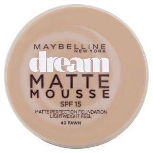 ���� UP MAYBELLINE DREAM MATTE MOUSSE MAKE-UP SPF15 FAWN 40  18ML