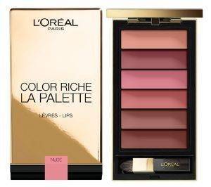 ΠΑΛΕΤΑ ΧΕΙΛΙΩΝ L\'OREAL COLOR RICHE LA PALETTE LIPS NUDE ΠΑΛΕΤΑ ΧΕΙΛΙΩΝ L\'OREAL COLOR RICHE LA PALETTE LIPS NUDE