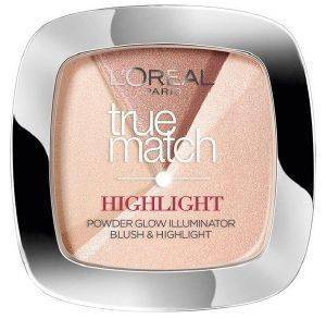 HIGHLIGHTER L'OREAL TRUE MATCH HIGHLIGHT POWDER GLOW ILLUMINATOR BLUSH 202 ROSY GLOW 9GR